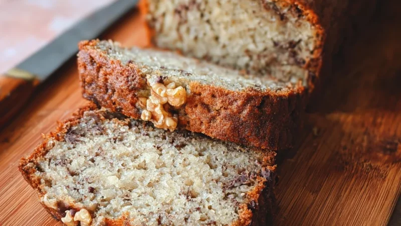 Le Meilleur Banana Bread Sans Gluten Super Moelleux