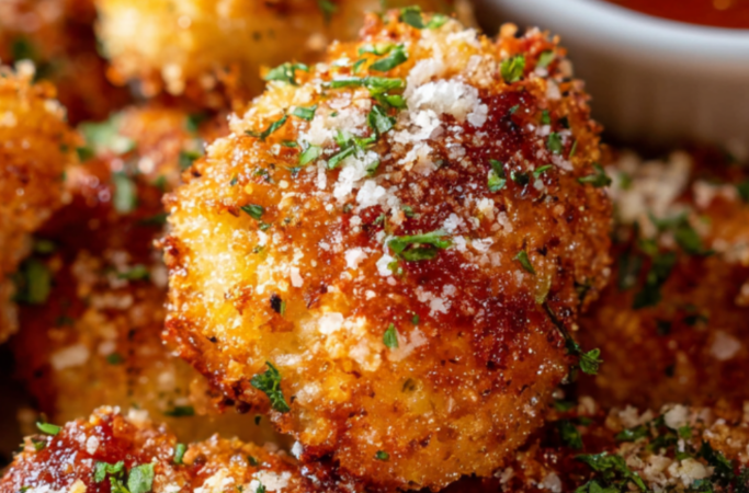 🍗 Bouchées de poulet au parmesan