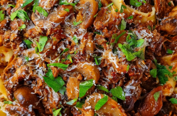 🍝 Ragù de Champignons (sauce bolognaise végétarienne)
