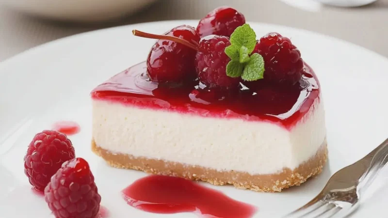 Cheesecake fruits rouges Facile et Crémeux