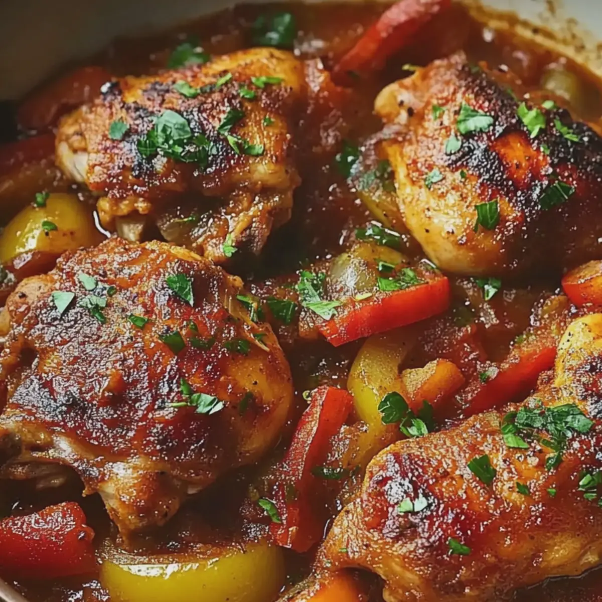Préparation de la recette dans une grande poêle