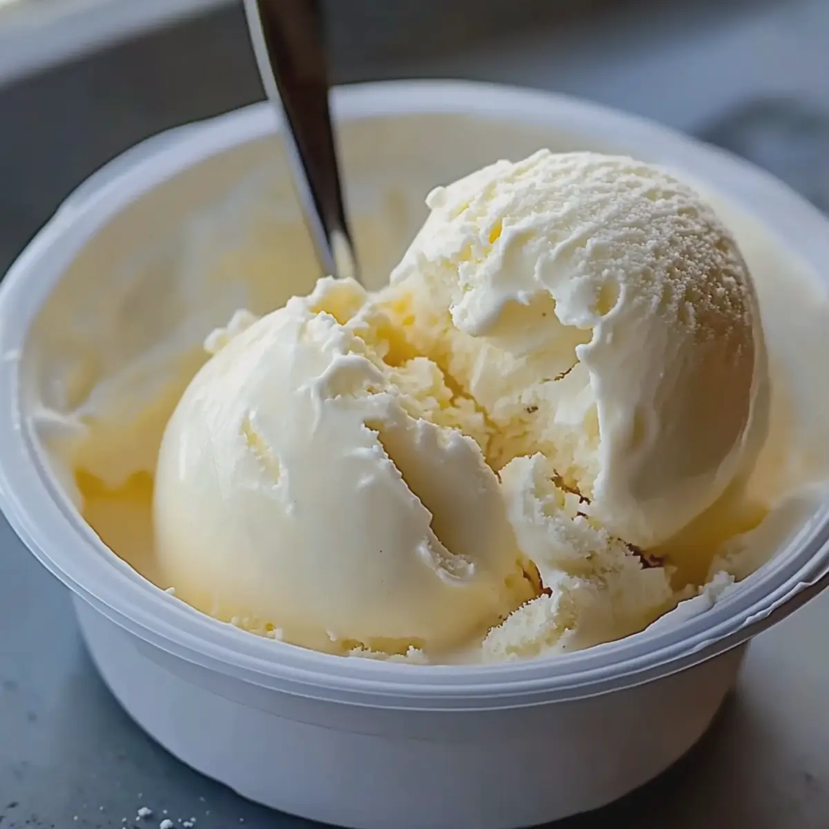 Ingrédients frais pour préparer la glace