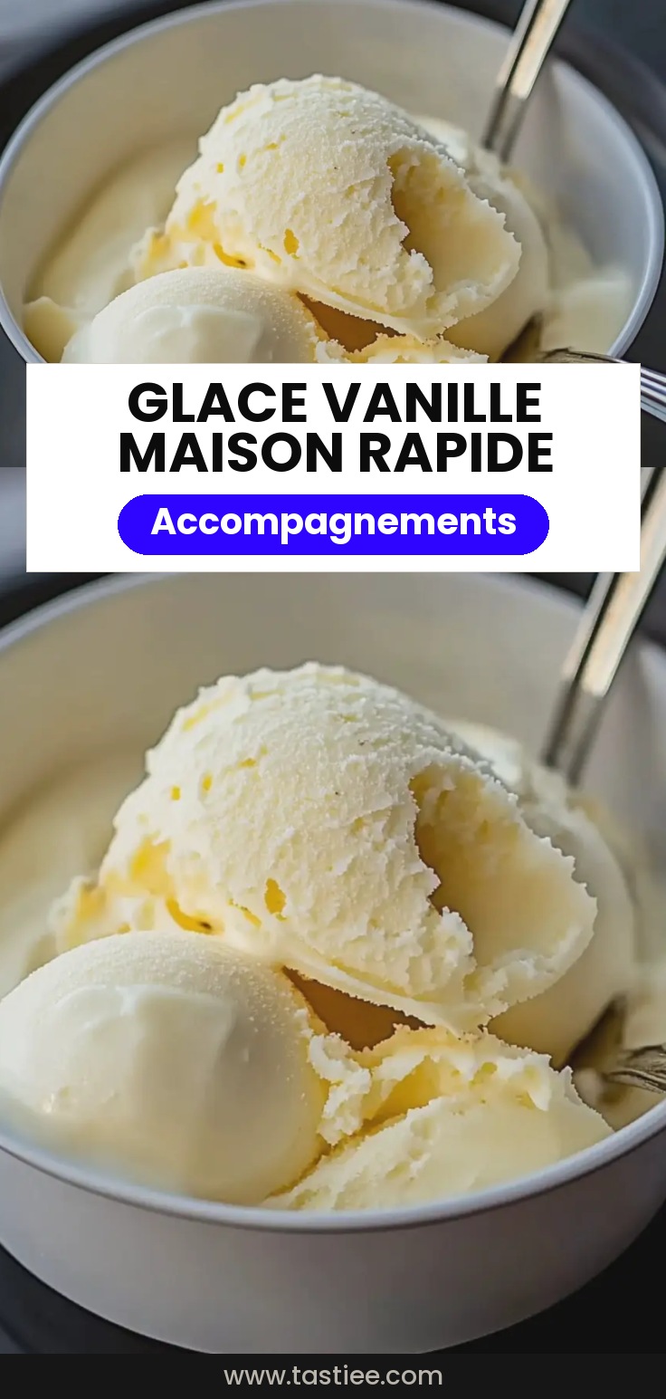 Glace vanille maison – Recette simple et rapide