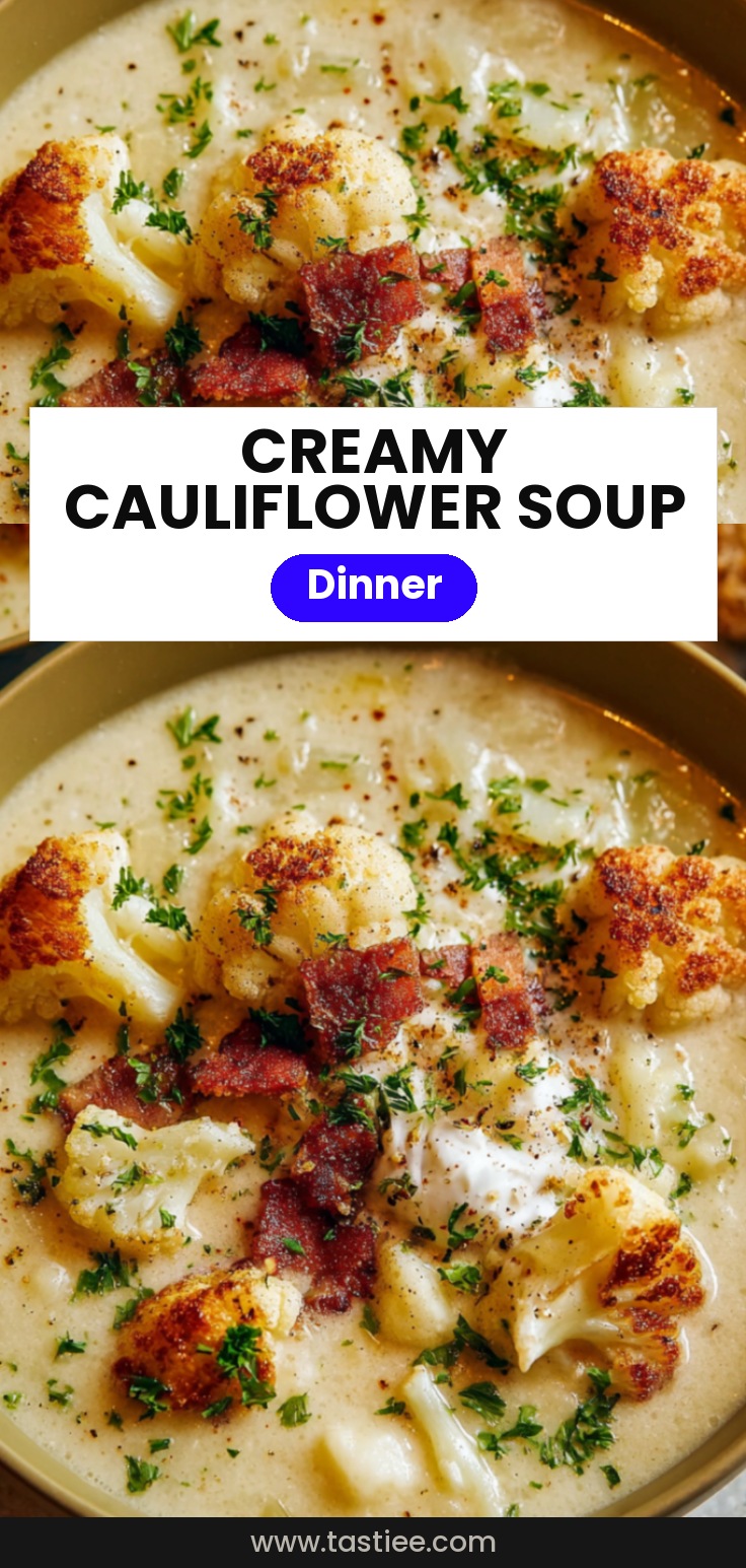 Velouté de chou-fleur réconfortant et léger