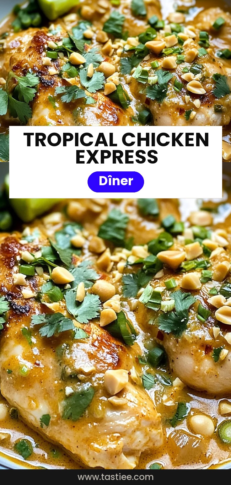 Poulet tropical express
