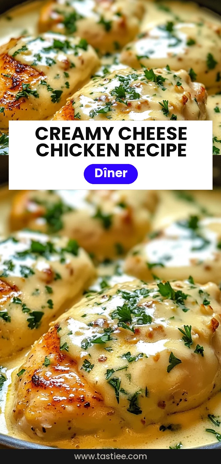 Poulet au fromage à la crème