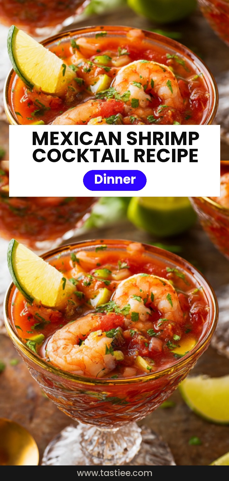🍤 Cocktail de crevettes mexicain, entrée fraîche