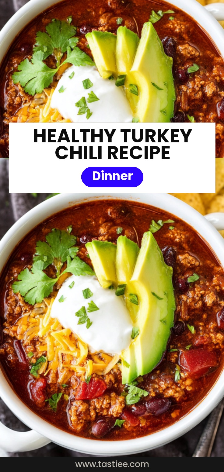 🍲 Chili healthy à la dinde