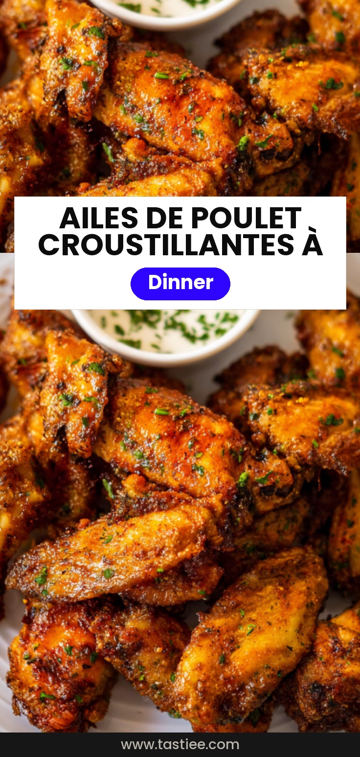 🍗 Ailes de poulet croustillantes à l’air fryer