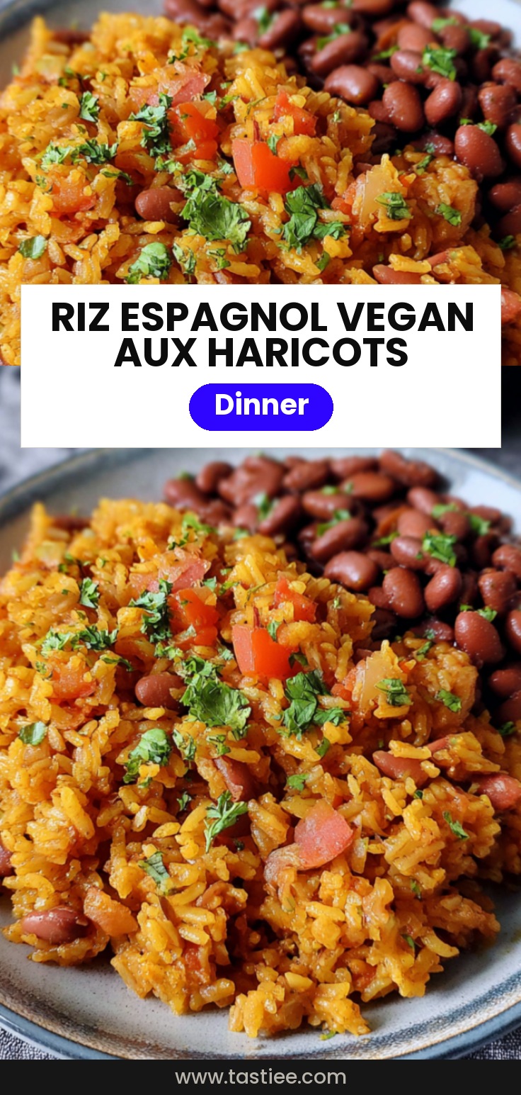 🍛 Riz espagnol aux haricots (facile, vegan & complet)