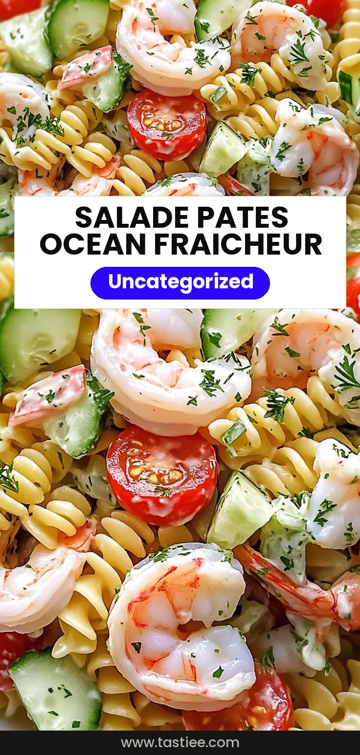 Salade fraîcheur pâtes océane