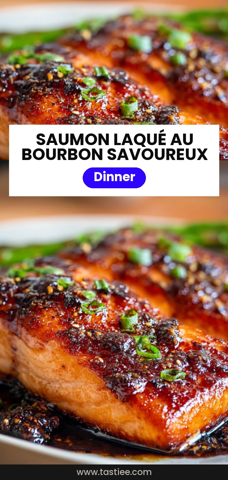 🐟 Saumon laqué au Bourbon